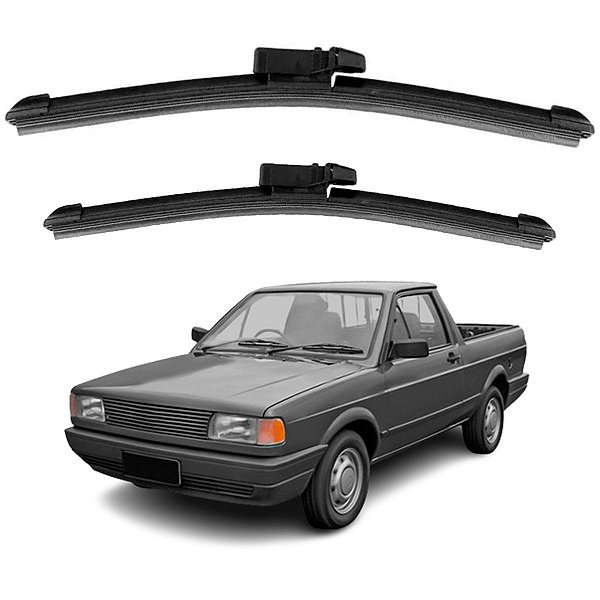 Palheta Automotiva Smart Tech One Saveiro 1982 até 1997 Limpador de Para-brisa Visibilidade em Dias de Chuva