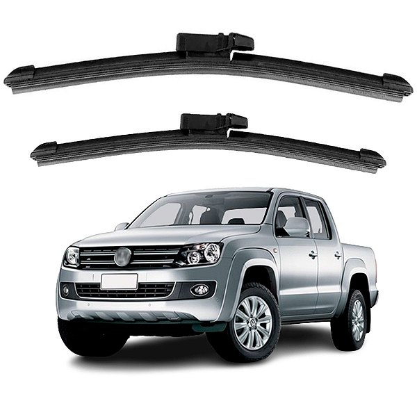 Palheta Smart Amarok 2010 - 2012 Automotiva Limpador de Para-brisa Visibilidade Chuva