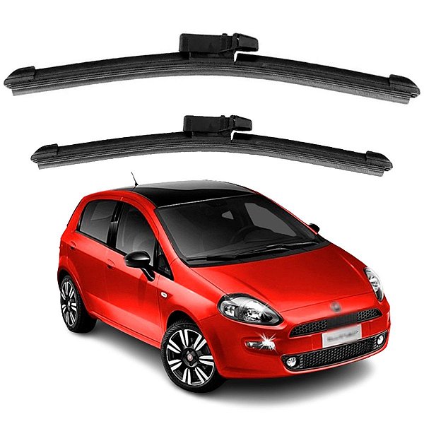 Palheta Automotiva 26" 14" Punto 2008 até 2019 Limpador de Para-brisas Chuva Poeira