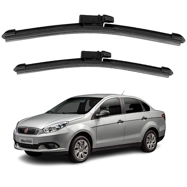 Limpador Automotivo de Para-brisas Palhetas 24" 16" Grand Siena 2012 até 2024