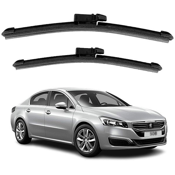 Palhetas 26" Limpador de Para-brisas Automotivo 508 2012 até 2014