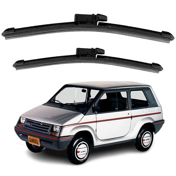 Palhetas Automotivas 18" XEF 1982 até 1986 Limpadores de Para-brisa