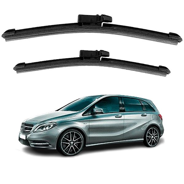 Palheta Automotiva MercedBenz Classe B 2005 até 2014 Limpador de Para-brisas