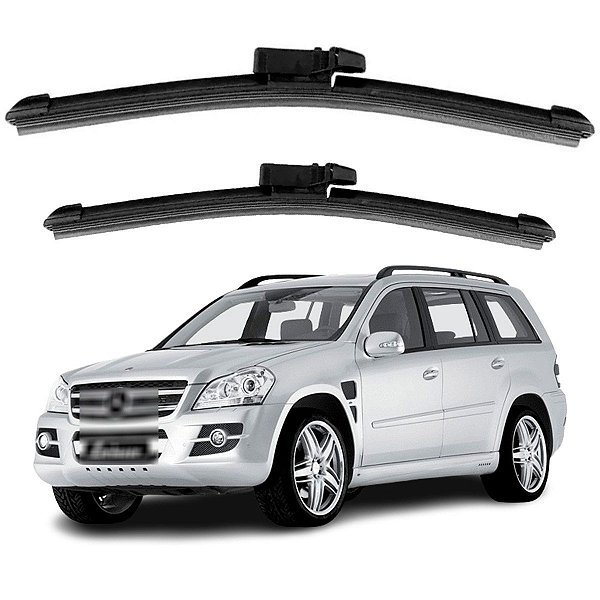 Limpador de Para-brisas Classe GL 4MATIC 2006 até 2012 Palhetas 28" 21"