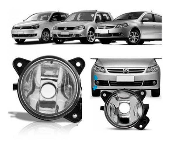 Farol De Milha Gol Voyage G5 Golf Lado Direito Modelo RF270