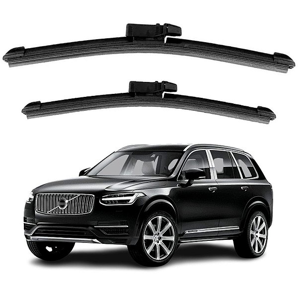 Palheta Automotiva 24" 21" Limpadores de Para-brisas XC90 2004 até 2016
