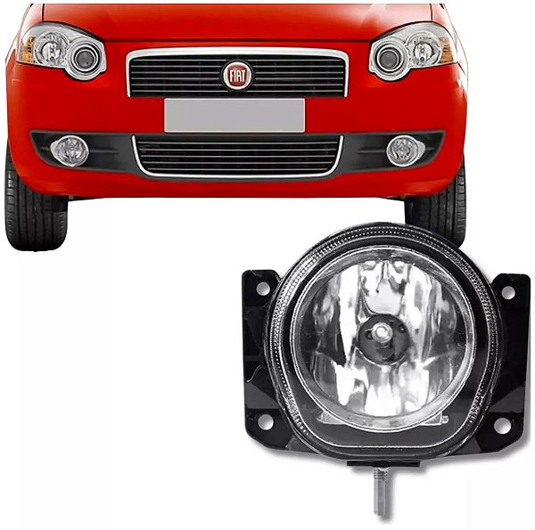 Farol De Milha Auxiliar Palio 2001 até 2011 Para Ambos os Lados