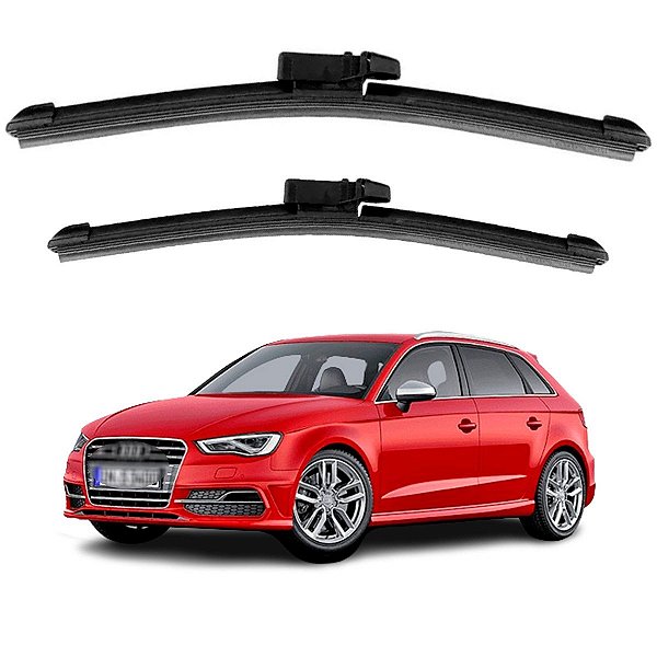 Palheta Automotiva S3 2008 até 2014 Limpador de Para-brisas Chuva Neblina