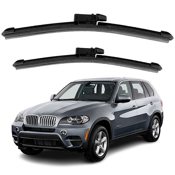 Palheta Automotiva X5 2011 até 2024 Limpador de Para-brisas 24" 20" Chuva Neblina