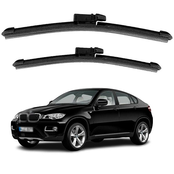 Palheta Automotiva X6 2011 até 2014 Limpa Para-brisas Dias de Chuva