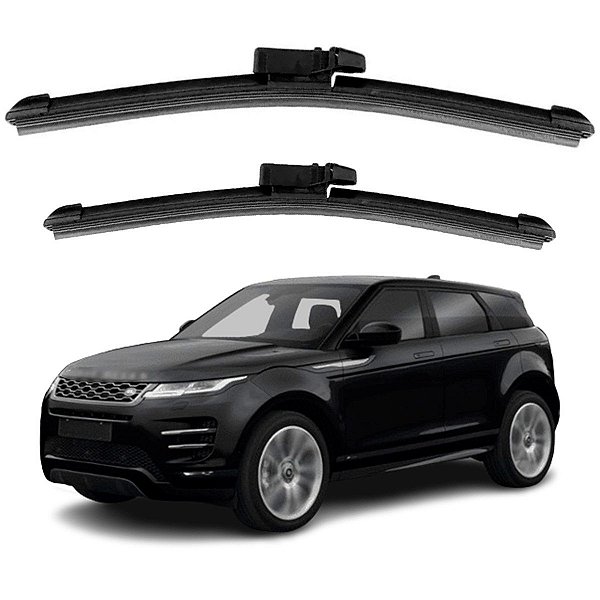 Palheta Automotiva Evoque 2011 até 2024 Limpador de Para-brisas Dias de Chuva