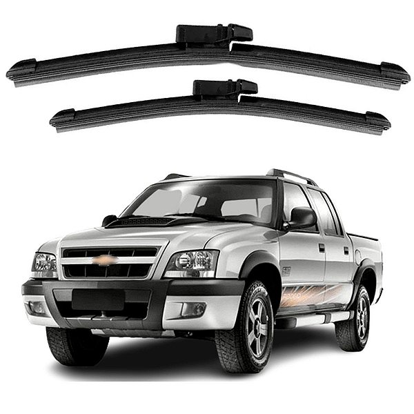 Palheta Automotiva Caminhonete S10 1995 até 2011 20" Limpador de Parabrisa