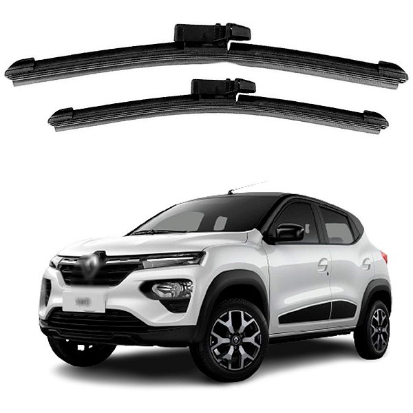 Palheta Automotiva Kwid 2017 até 2023 Limpa Parabrisas Dias de Chuva
