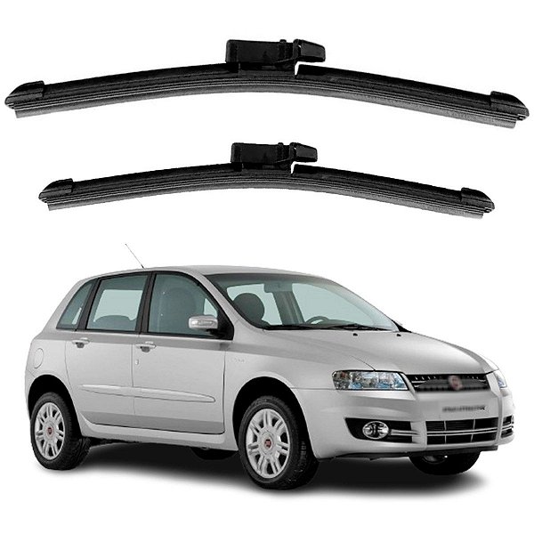 Palheta Automotiva Stilo 2002 até 2011 Limpa Vidros Proteção Chuva