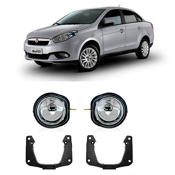 Kit Farol Milha Grand Siena 2012 2013 2014 2015 2016 2017 - Shocklight