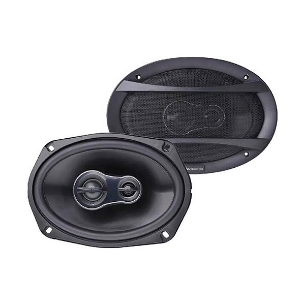 Par Alto Falantes 3 Vias 6x9 Polegadas Potência Nominal 7W  PMPO 500W Impedância 4 Ohms