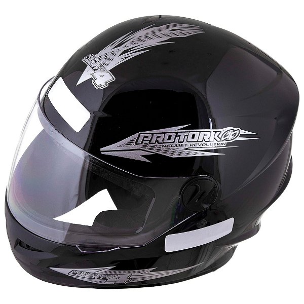 Capacete Moto New Liberty Four Preto Fosco Inmetro Tamaho 58 - Pro Tork
