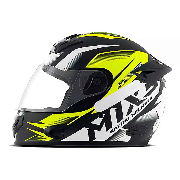 Capacete Moto Fechado Viseira Cristal MixS MX2 Storm Inmetro Tamanho 60 - Pro Tork