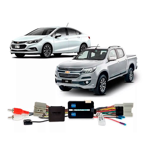 Interface Desbloqueio Tela em Movimento FT-VF-GM4 para Cruze/S10