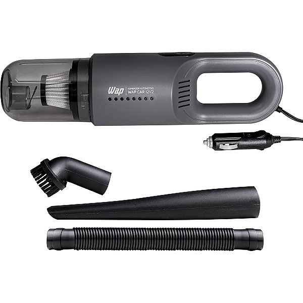 Aspirador Portátil Wapcar 12V Reservatório 420ml Cabo 3,7metros 180W Potência - WAP