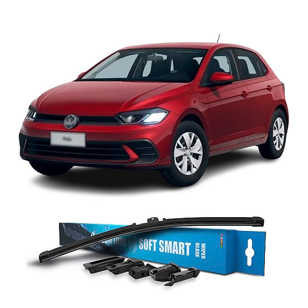 Palheta Automotiva Polo 2024 2025 Limpador de Para brisas Smart Tech One