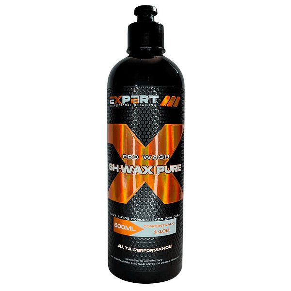 Pro Wash SH Wax Pure - Lava Autos Concentrado com Cera 500ml - Expert