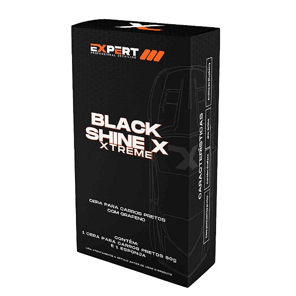 Defender Black Shine X - Cera com Grafeno para Carros Pretos 80g - Expert