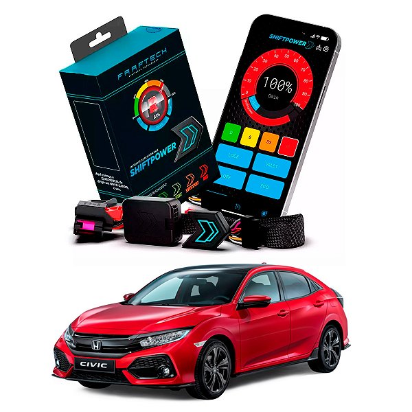 ShiftPower Nova Versão Chip Performance SFi Pedal Honda Civic 6.9+ Atualizado - Faaftech