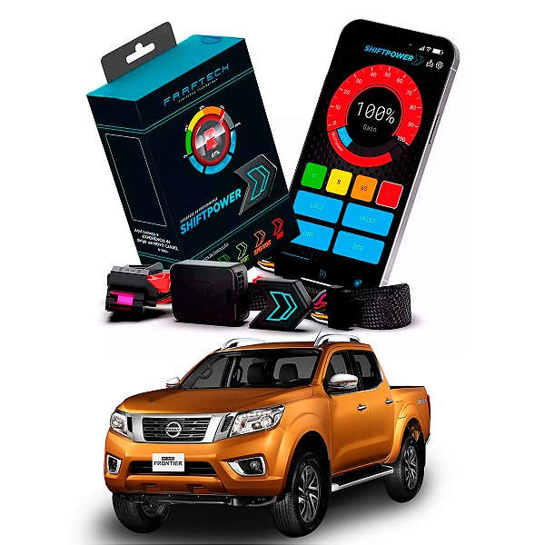ShiftPower Nova Versão Chip Performance SFi Pedal Nissan Frontier 6.9+ Atualizado - Faaftech