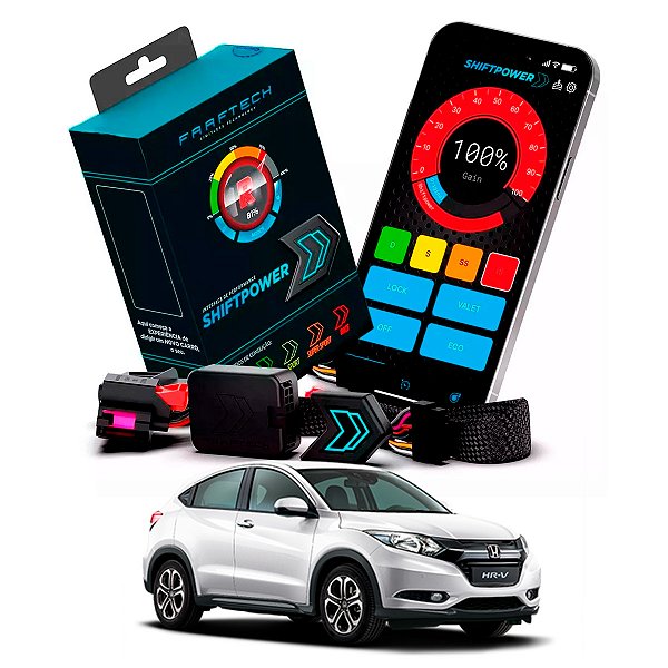 ShiftPower Nova Versão Chip Performance SFi Pedal Honda HR-V Atualizado - Faaftech