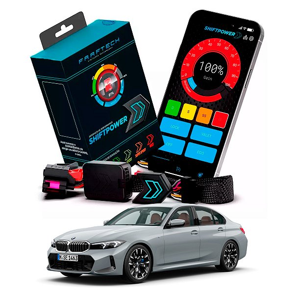 ShiftPower Nova Versão Chip Performance SFi Pedal BMW Série 3 Atualizado - Faaftech