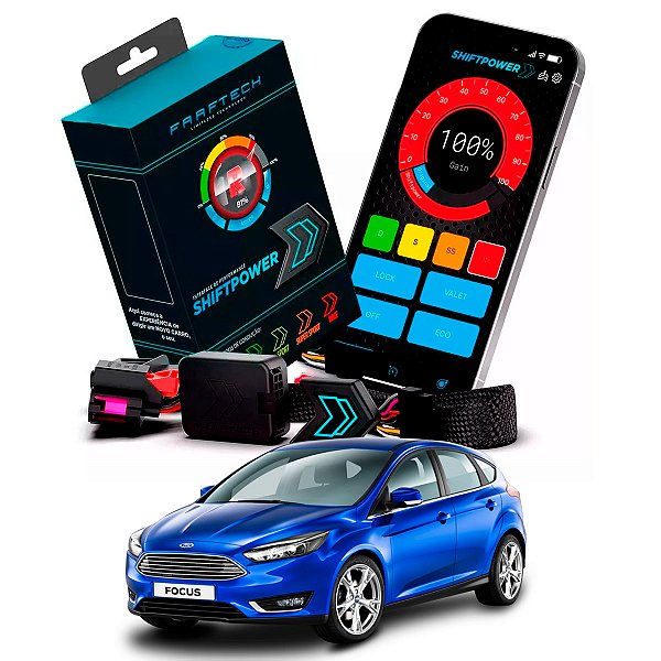 ShiftPower Nova Versão Chip Performance SFi Pedal Ford Focus Atualizado - Faaftech