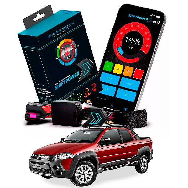 ShiftPower Nova Versão Chip Performance SFi Pedal Fiat Strada Atualizado - Faaftech