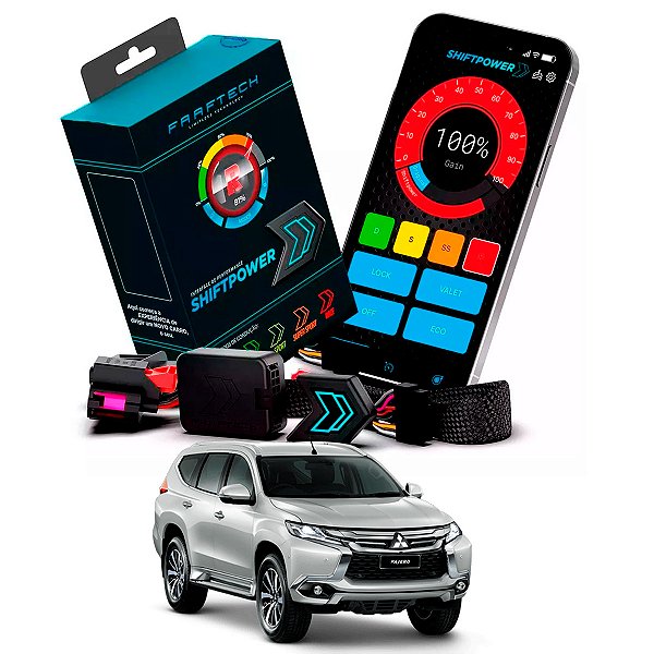 ShiftPower Nova Versão Chip Performance SFi Pedal Mitsubishi Pajero Dakar Atualizado - Faaftech