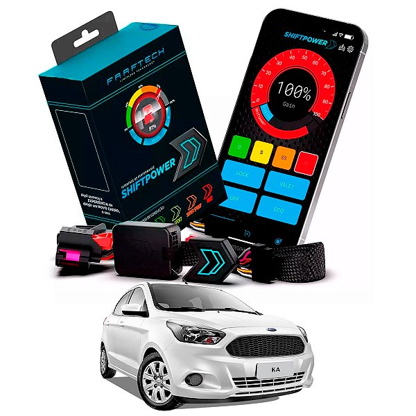 ShiftPower Nova Versão Chip Performance SFi Pedal Ford Ka Atualizado - Faaftech
