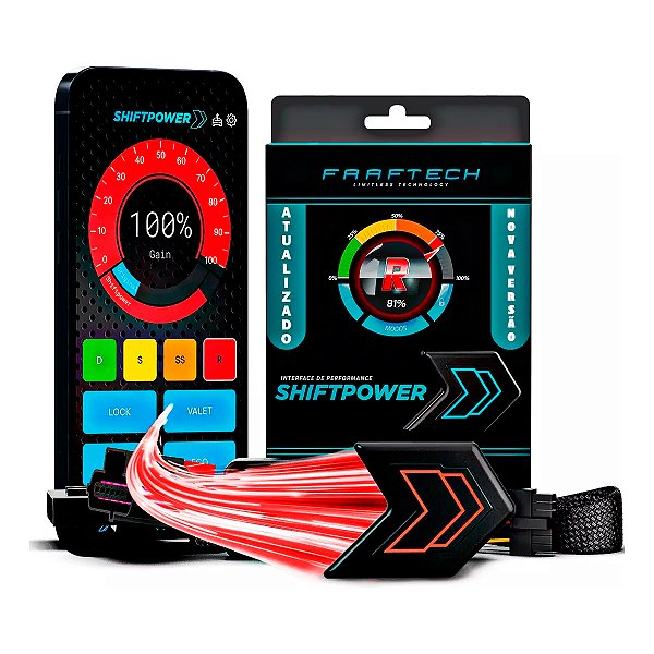 ShiftPower Nova Versão Chip Performance SFi Pedal Dodge Ram 2500 Atualizado - Faaftech
