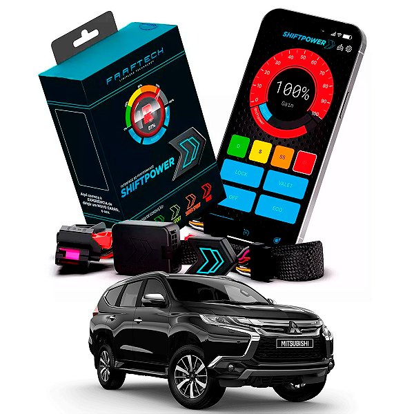 ShiftPower Nova Versão Chip Performance SFi Pedal Mitsubishi Pajero Full Atualizado - Faaftech