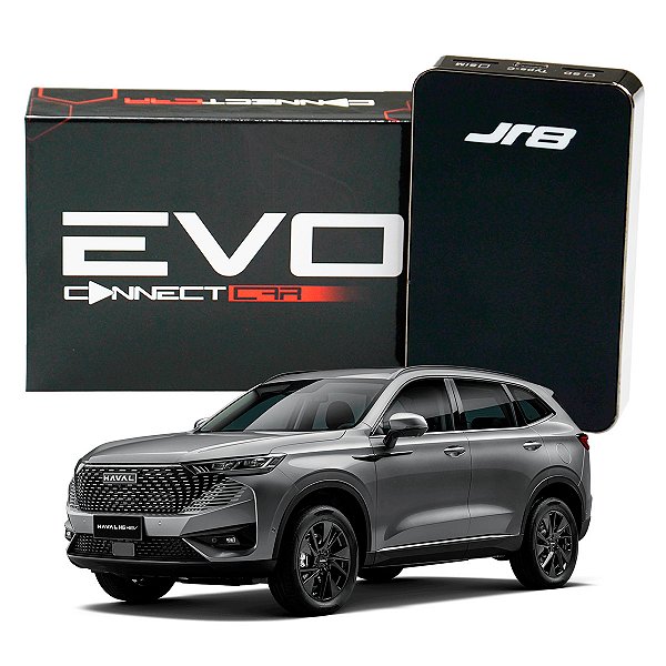 Streaming Box Carros GWM CarPlay Bluetooth Wifi 64GB 4GB Ram Android 10 Processador Octacore Evo Connect - JR8
