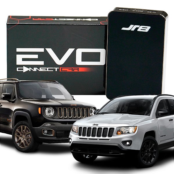 Streaming Box Carros Jeep CarPlay Bluetooth Wifi 64GB 4GB Ram Android 10 Processador Octacore Evo Connect - JR8
