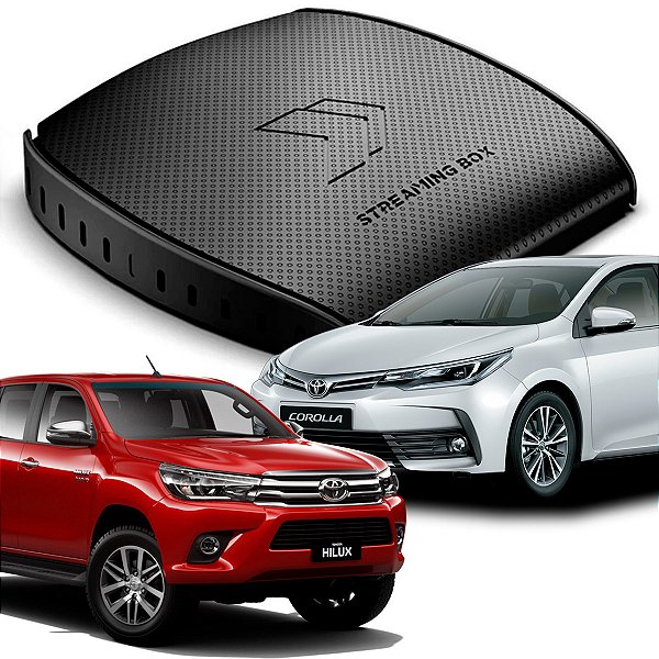 Streaming Box Light 3gb Ram 32gb Armazenamento Carros Toyota Interface Desbloqueio Usb Central Android Carplay Multimidia 4g Wifi