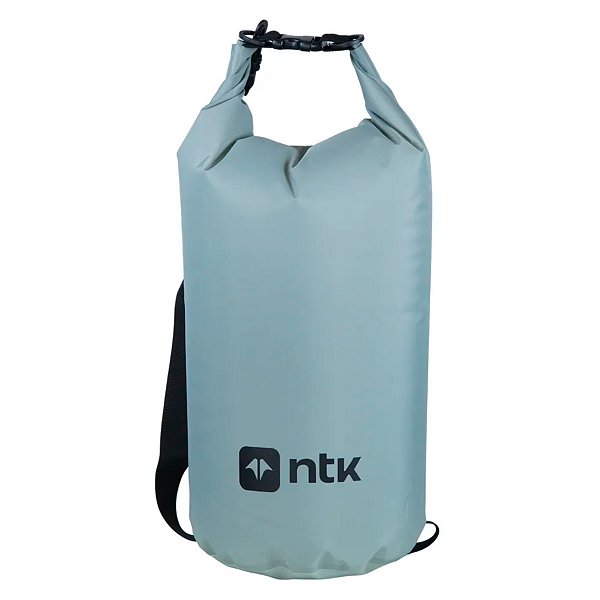 Saco Estanque Impermeável Duffle NTK para Viagens Mochilão Pescaria 20L Cinza - Nautika