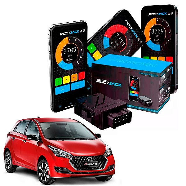 PiggyBack Modulo Chip Aumento Potencia Torque One Motor Turbo Stage Bluetooth Hyundai HB20 1.0 TGDI