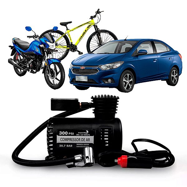 Mini Compressor De Ar Automotivo 300psi 20l/min Importway