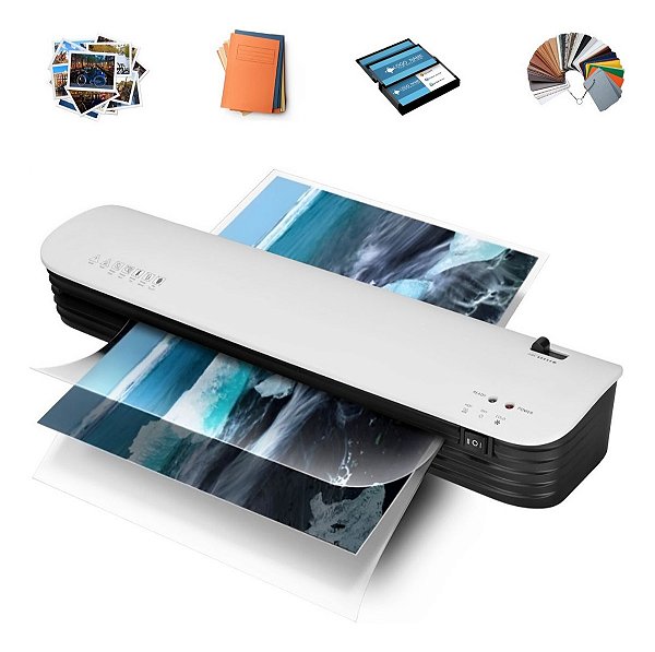 Plastificadora Laminadora 5 Em 1 Poliseladora A3 A4 A5 A6 Com Corte 360w 110v Importway Iwe001 127v
