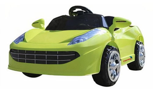 Mini Veiculo Eletrico De Passeio Infantil Carro Com Som Luz Verde