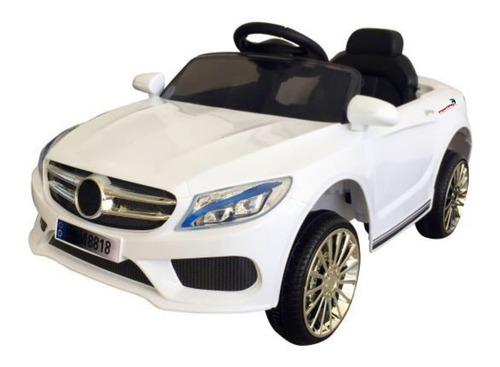 Mini Carro Elétrico Infantil Criança 6v Com Controle Remoto Importway Bw-007 Bivolt Cor Branco