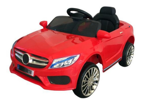 Mini Carro Elétrico Infantil Criança 6v Com Controle Remoto Importway Bw-007 Bivolt Cor Vermelho