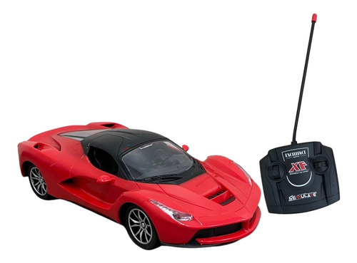 Carrinho Controle Remoto 1:16 Importway Com Luzes Vermelho
