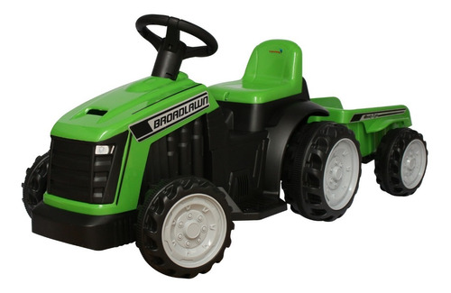 Mini Trator Elétrico Carro Infantil Kids Bateria 6v Verde Importway
