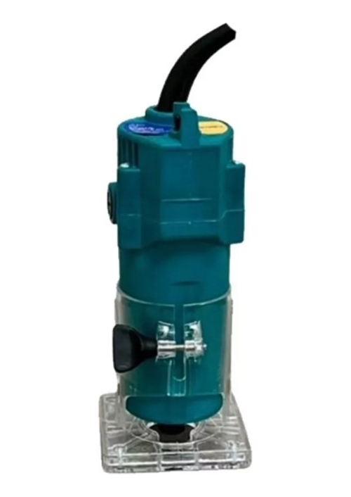 Tupia Importway Iwtjf110 Manual Laminadora 650w 127v 30000 Rpm Com Pinça De 6mm E Jogo De Fresas